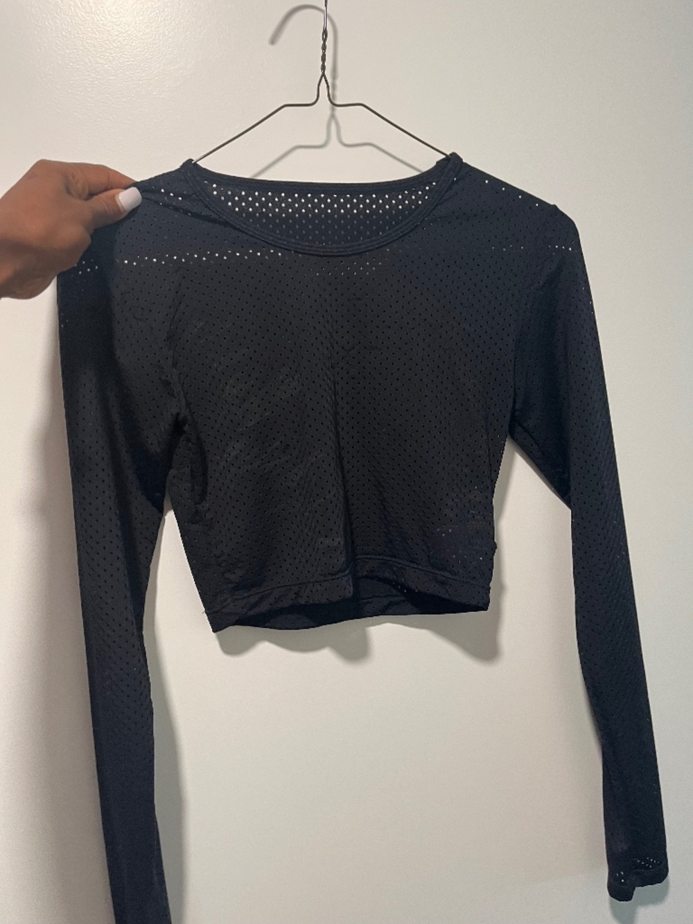 Mesh Crop Top